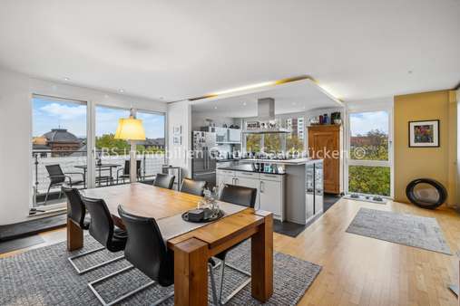 Essen/ Küche - Penthouse-Wohnung in 66740 Saarlouis mit 245m² mieten