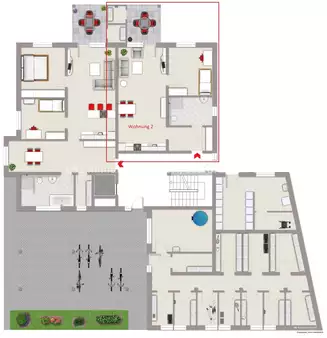 St. Wendel: Barrierefreie Neubauwohnung mit Garten im Zentrum der Stadt