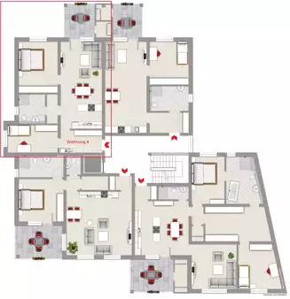 St. Wendel: Neubauwohnung en von 57 m² bis zu 148 m² im Zentrum der Stadt