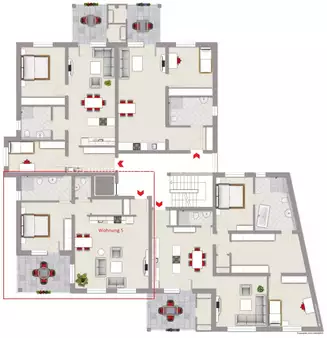 St. Wendel: Moderne Neubauwohnung im Zentrum der Stadt