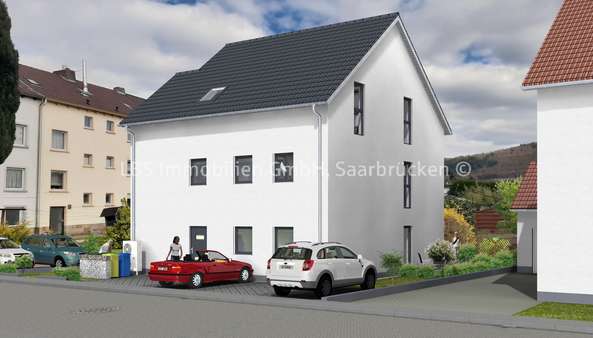 Vorderansicht - Etagenwohnung in 66386 St. Ingbert mit 79m² kaufen