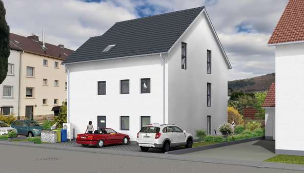 Vorderansicht - Dachgeschosswohnung in 66386 St. Ingbert mit 74m² kaufen