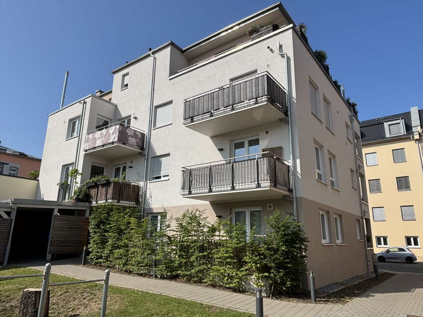 Außenansicht Außenansicht - Erdgeschosswohnung in 96052 Bamberg mit 50m² mieten