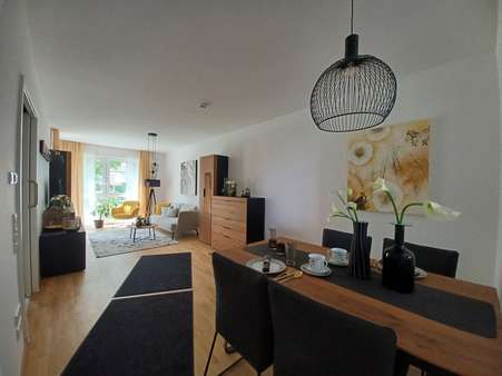 Wohn-Essbereich mit .. - Etagenwohnung in 92421 Schwandorf mit 42m² als Kapitalanlage kaufen