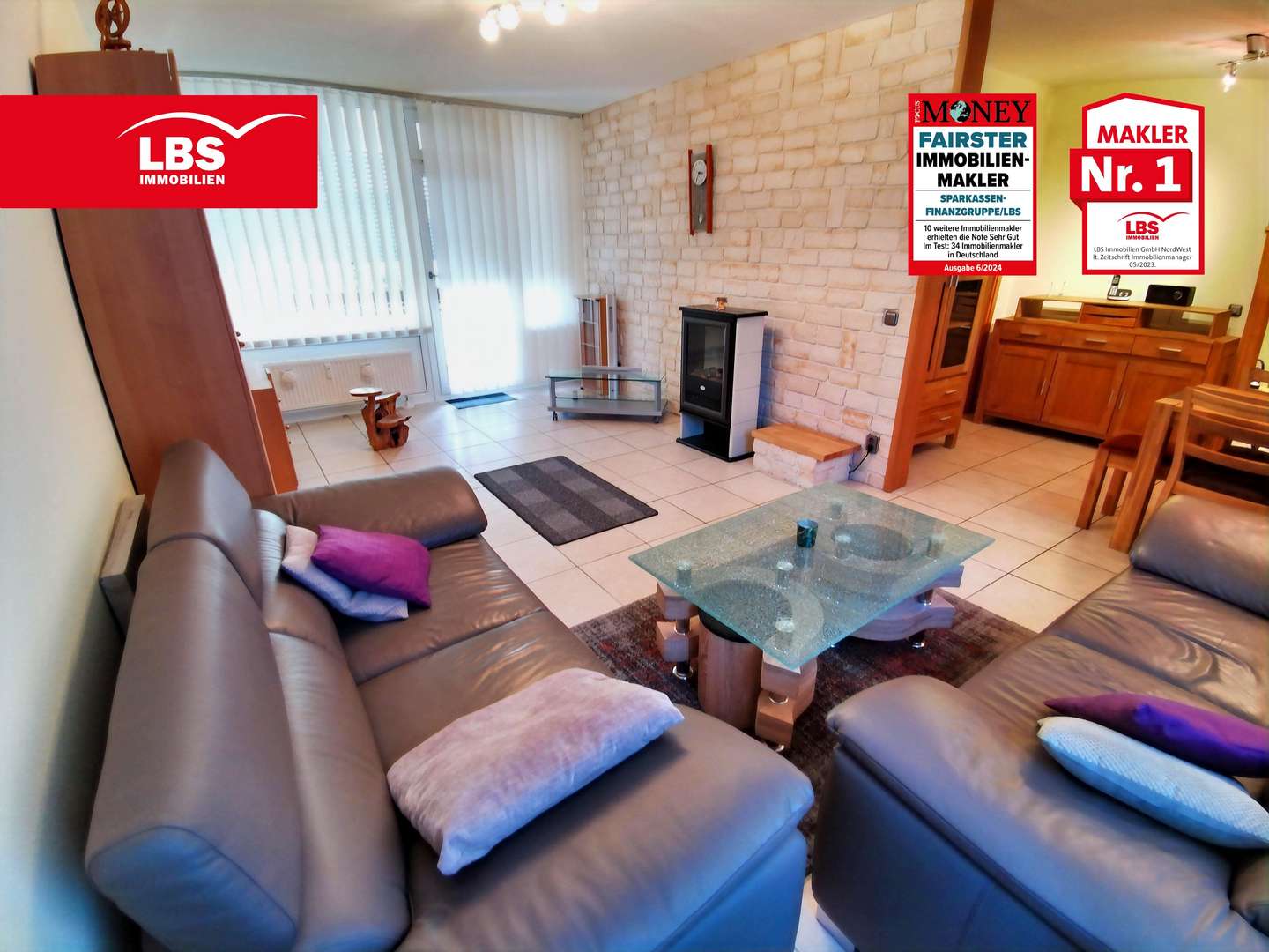 Wohn-/Essbereich - Erdgeschosswohnung in 40789 Monheim mit 76m² als Kapitalanlage kaufen