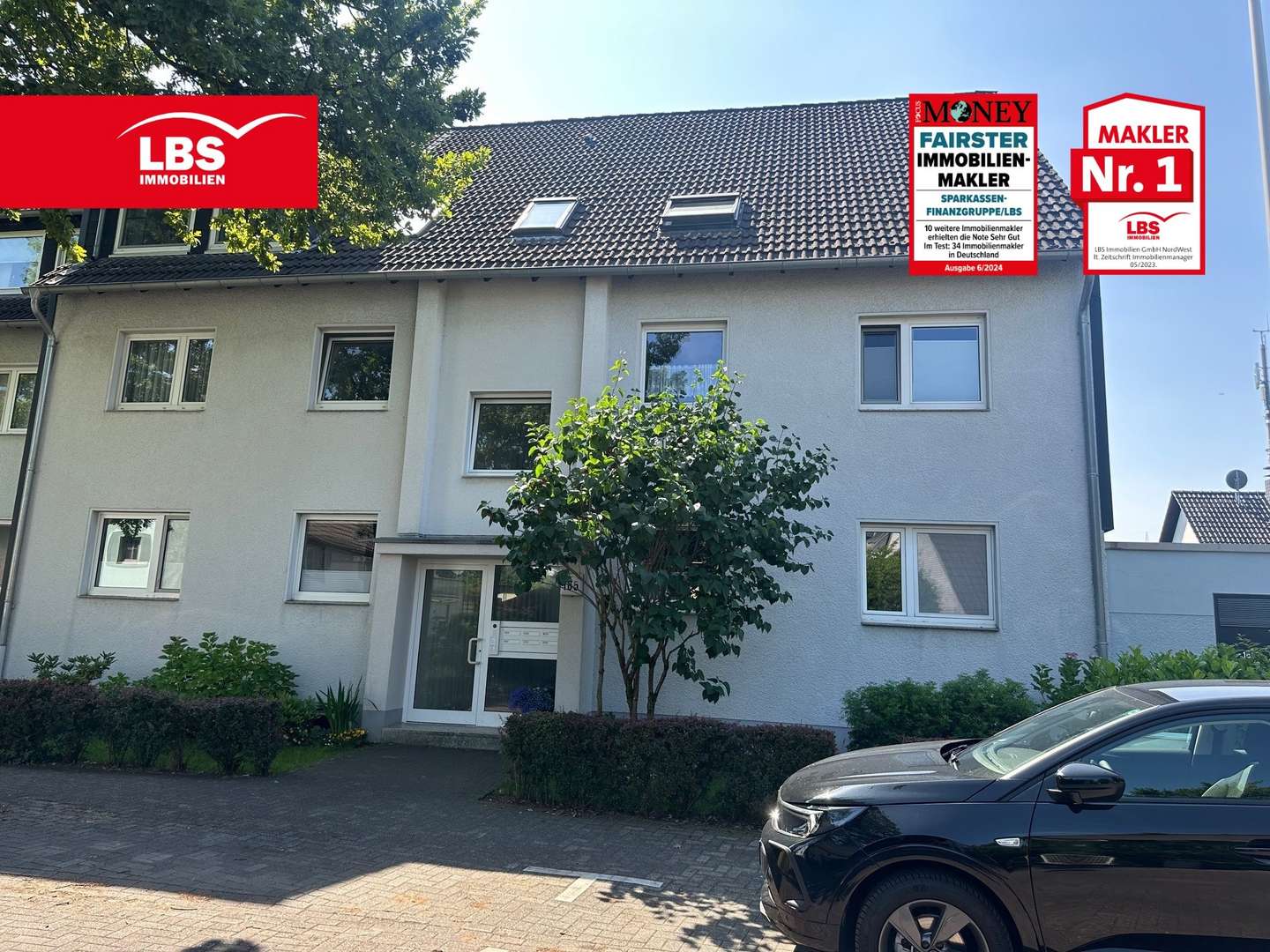 Aussenansicht Aussenansicht - Etagenwohnung in 40721 Hilden mit 58m² als Kapitalanlage kaufen