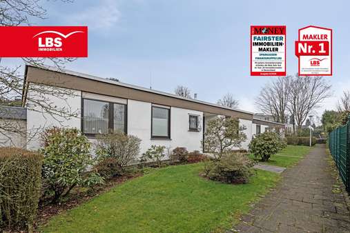 Von vorne links - Bungalow in 51377 Leverkusen mit 118m² kaufen