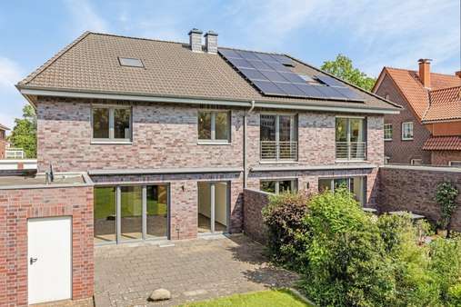 Rückseite - Doppelhaushälfte in 48147 Münster mit 157m² kaufen
