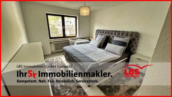 Schlafzimmer - Etagenwohnung in 77756 Hausach mit 94m² kaufen