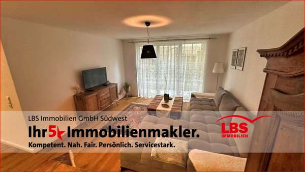 Wohnzimmer_Moos2 - Erdgeschosswohnung in 77723 Gengenbach mit 54m² kaufen