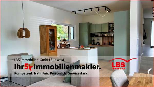 Küche_Wohn_Essbereich Küche_Wohn_Essbereich - Einfamilienhaus in 77736 Zell mit 128m² kaufen