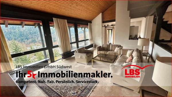 Wohnzimmer - Einfamilienhaus in 78132 Hornberg mit 159m² kaufen