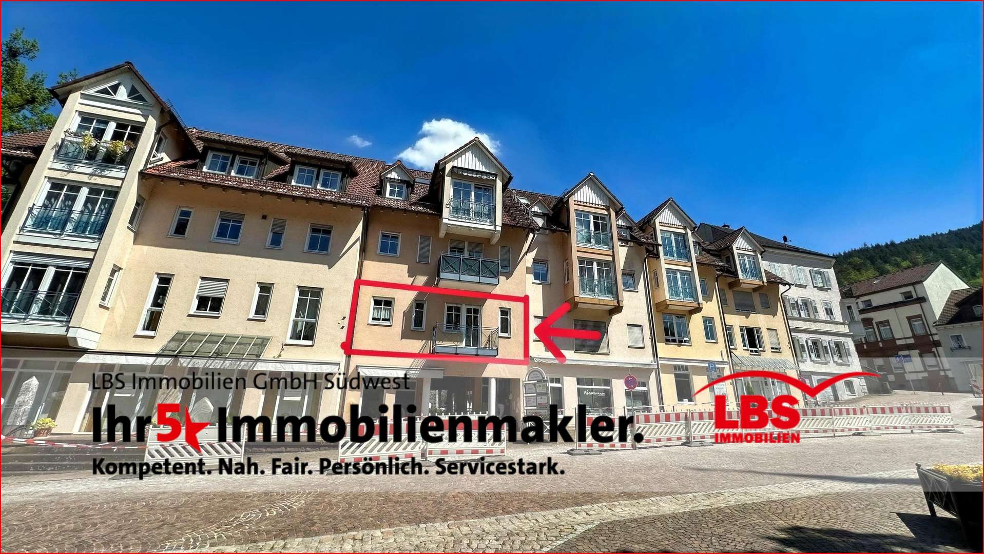 Außenansicht - Etagenwohnung in 78132 Hornberg mit 67m² kaufen