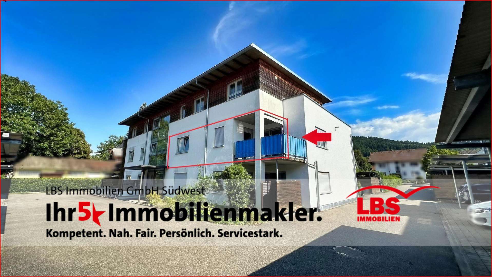 Ansicht Ansicht - Etagenwohnung in 77736 Zell mit 60m² kaufen
