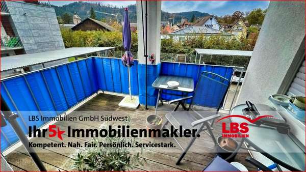 Balkon Balkon - Etagenwohnung in 77736 Zell mit 60m² kaufen