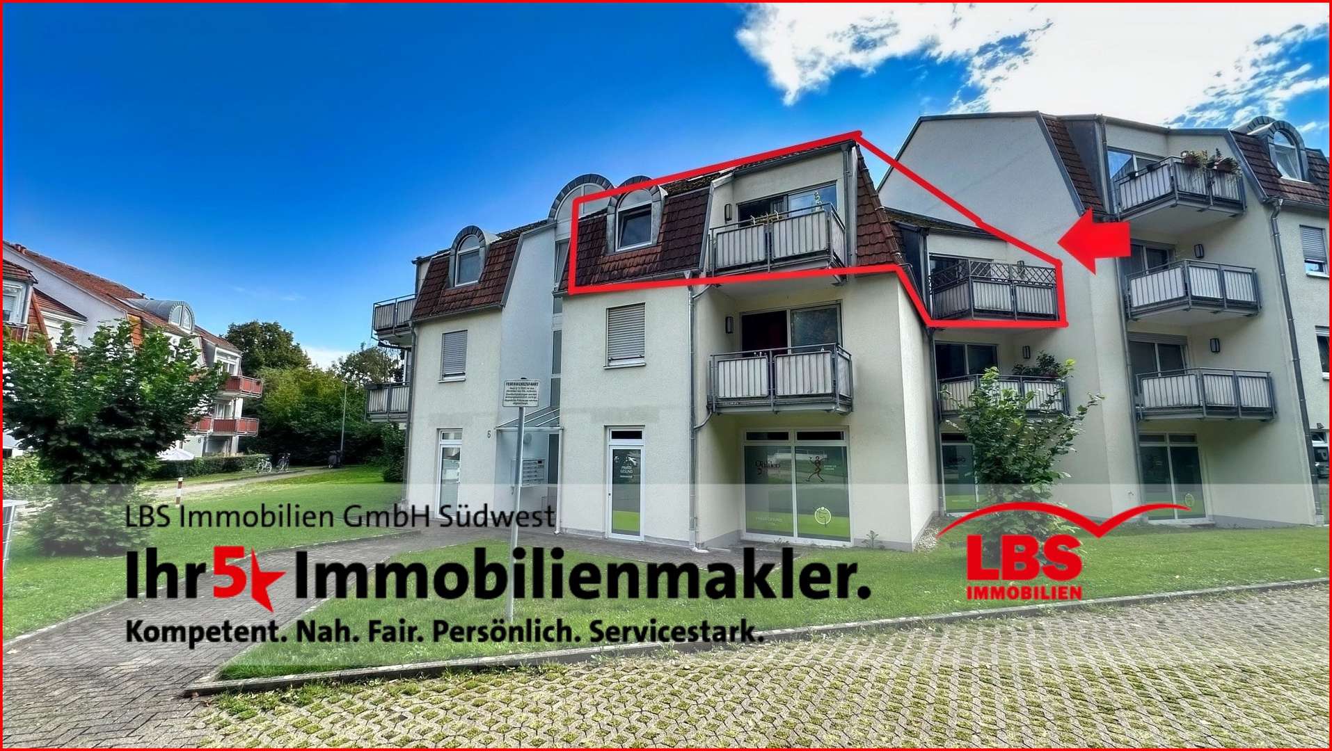 Ansicht Ansicht - Etagenwohnung in 77694 Kehl mit 65m² kaufen