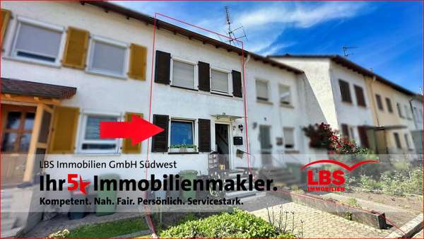 Außenansicht Außenansicht - Reihenmittelhaus in 77656 Offenburg mit 100m² kaufen