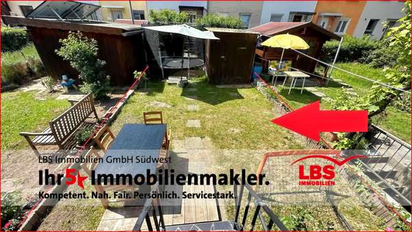 Garten Garten - Reihenmittelhaus in 77656 Offenburg mit 100m² kaufen