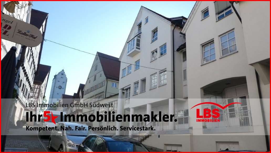 Blick aufs Obertor - Maisonette-Wohnung in 88630 Pfullendorf mit 45m² als Kapitalanlage kaufen