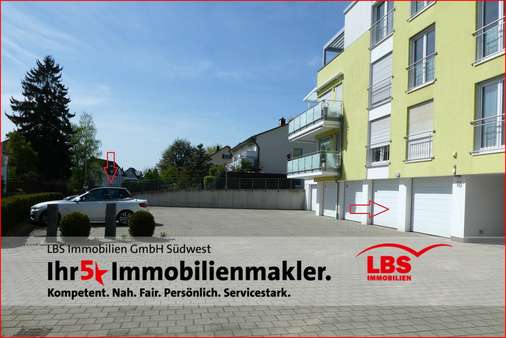 Hof mit Stellplatz und Garage - Etagenwohnung in 88630 Pfullendorf mit 125m² kaufen