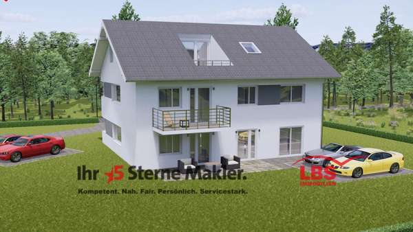 Außenbereich Gatenansicht - Mehrfamilienhaus in 88630 Pfullendorf mit 295m² kaufen