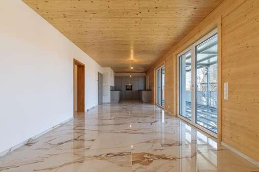 Wohn- und Essbereich - Dachgeschosswohnung in 88630 Pfullendorf mit 105m² mieten