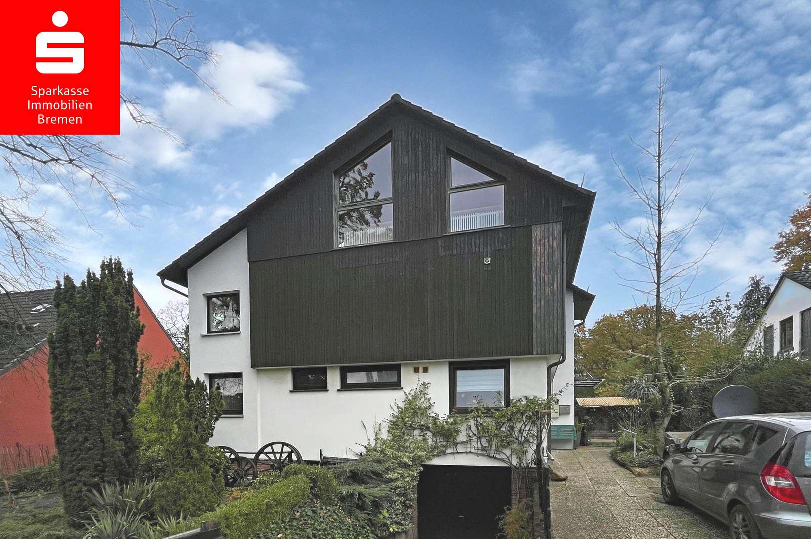 Ansicht von der Straße - Mehrfamilienhaus in 28717 Bremen mit 249m² kaufen