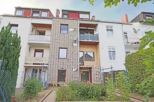 Rückansicht - Maisonette-Wohnung in 28197 Bremen mit 86m² kaufen