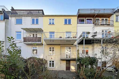 Rückansicht - Maisonette-Wohnung in 28205 Bremen mit 103m² kaufen