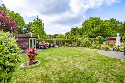 Garten mit Südausrichtung - Einfamilienhaus in 28307 Bremen mit 173m² kaufen
