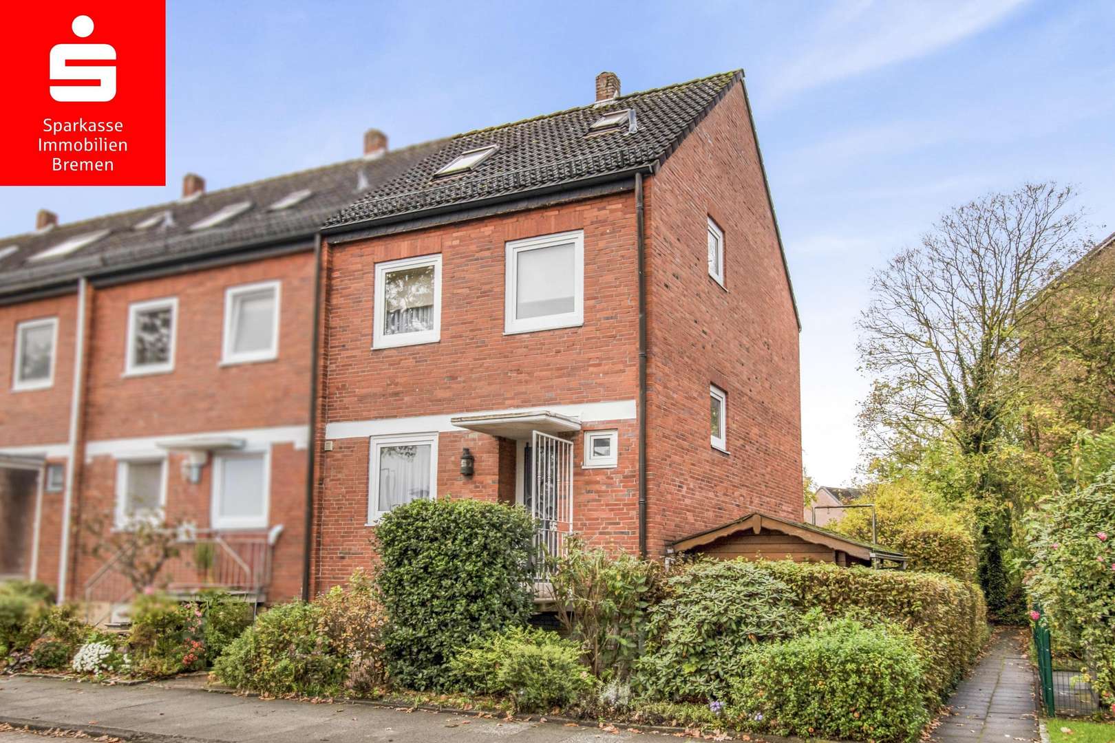 Frontansicht Frontansicht - Reihenendhaus in 28259 Bremen mit 73m² kaufen