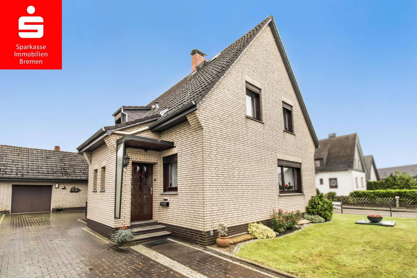 Frontansicht Frontansicht - Einfamilienhaus in 28790 Schwanewede mit 124m² kaufen