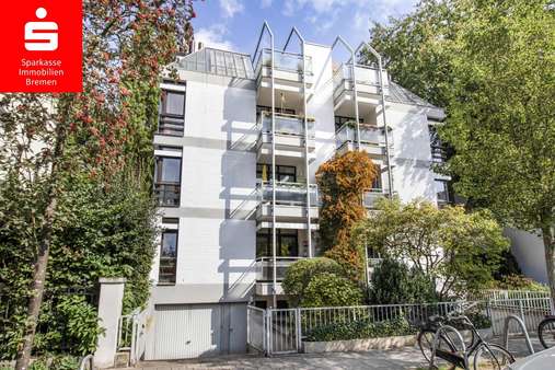 Frontansicht - Etagenwohnung in 28209 Bremen mit 93m² kaufen