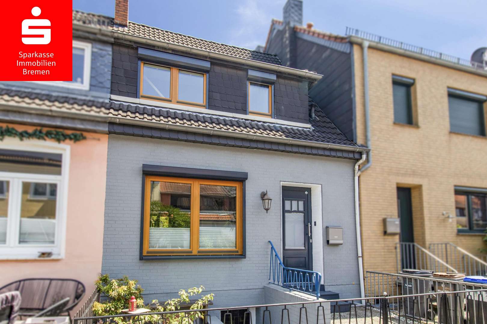 Frontansicht Frontansicht - Reihenmittelhaus in 28215 Bremen mit 76m² kaufen