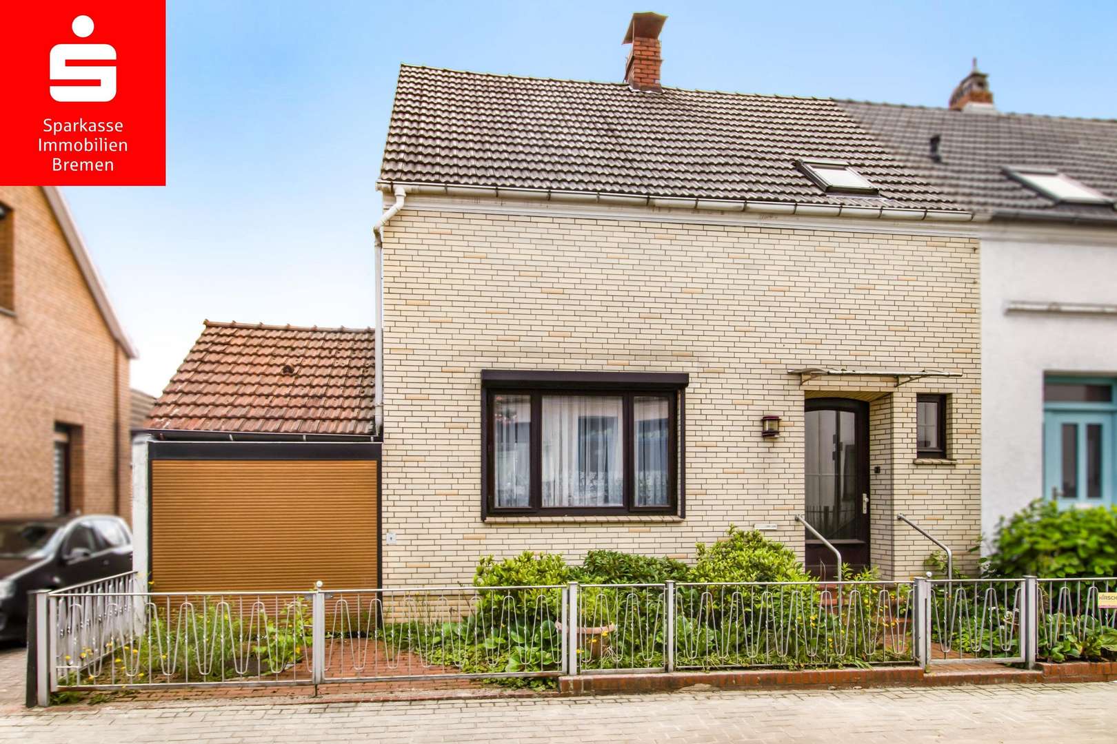Frontansicht - Doppelhaushälfte in 28755 Bremen mit 90m² kaufen
