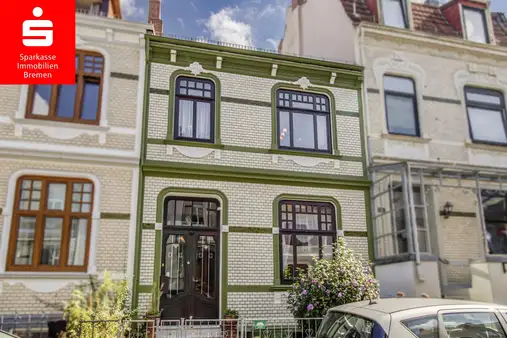 Bremen-Neustadt/Buntentor: Charmantes Altbremer Reihenmittelhaus in beliebter, stadtnaher Wohnlage 