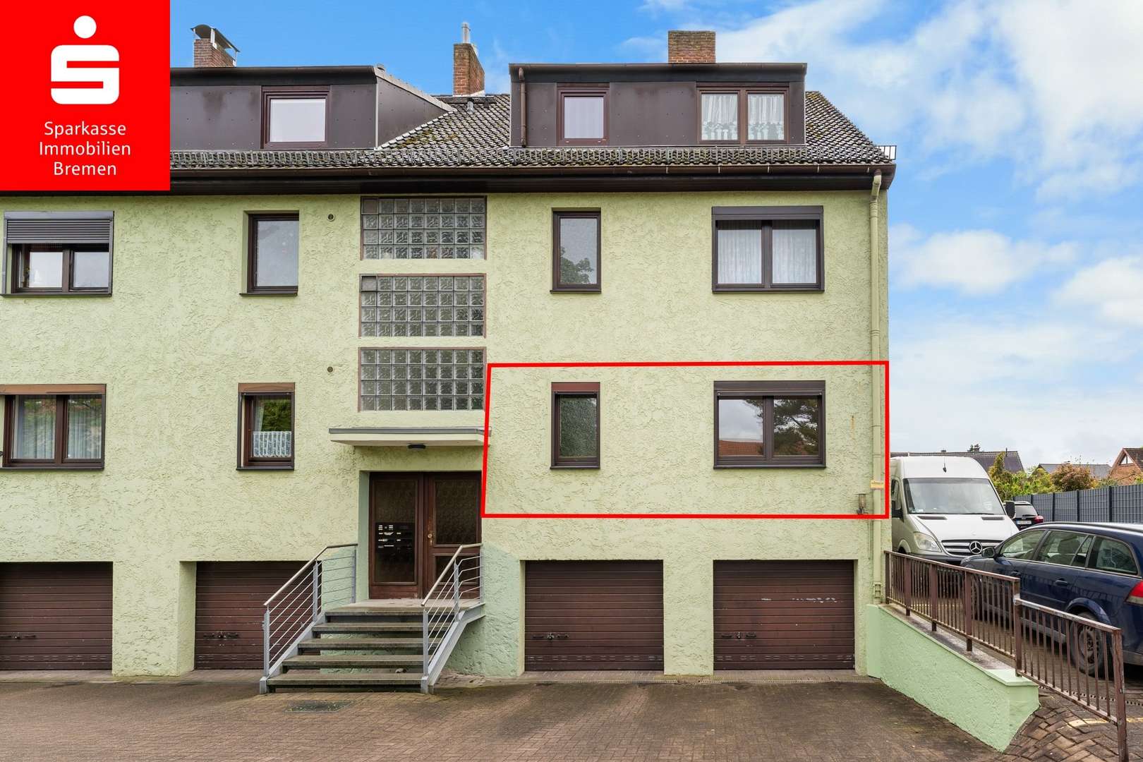 Vorderansicht - Etagenwohnung in 28309 Bremen mit 77m² kaufen
