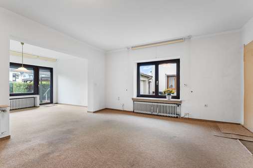 Wohnzimmer - Reihenendhaus in 28779 Bremen mit 91m² kaufen