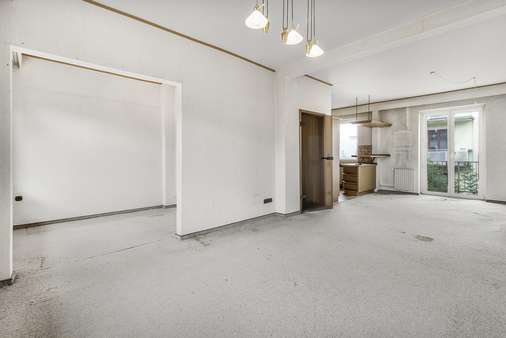 Wohn- und Essbereich im Obergeschoss - Reihenmittelhaus in 28215 Bremen mit 120m² kaufen