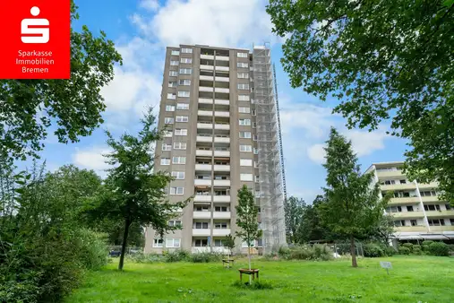 Bremen - Schwachhausen / 2-Zimmer-Wohnung mit Balkon und Keller, Fassadensanierung inklusive