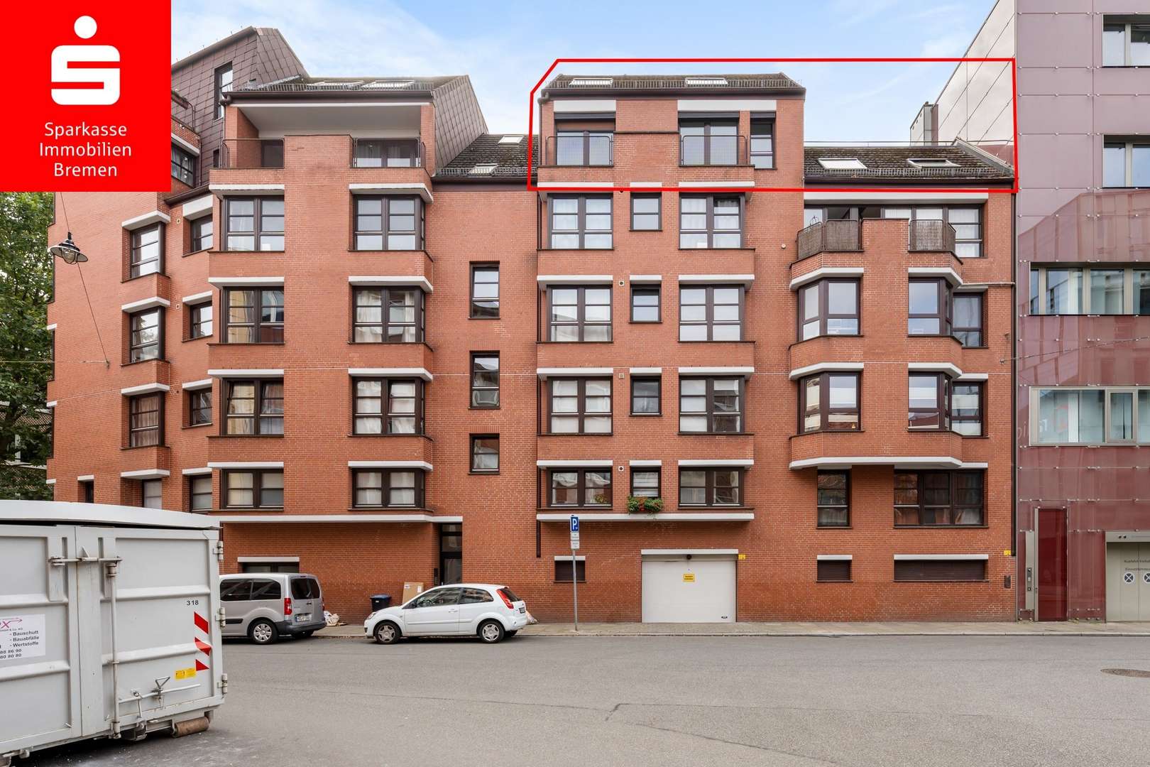 Vorderansicht - Maisonette-Wohnung in 28195 Bremen mit 93m² kaufen