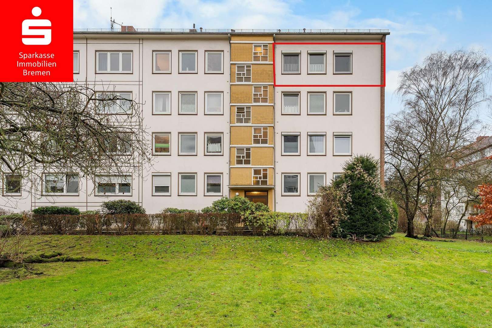 Frontansicht - Etagenwohnung in 28195 Bremen mit 65m² kaufen