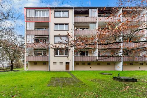 Rückansicht - Etagenwohnung in 28195 Bremen mit 65m² kaufen