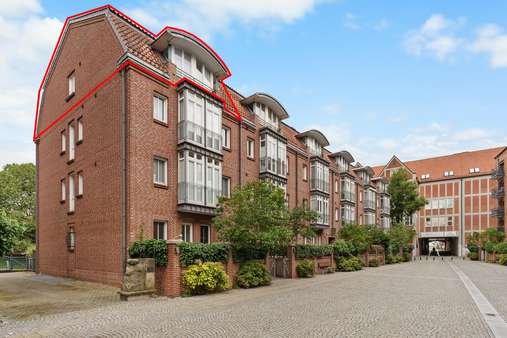 Außenansicht - Etagenwohnung in 28199 Bremen mit 73m² kaufen