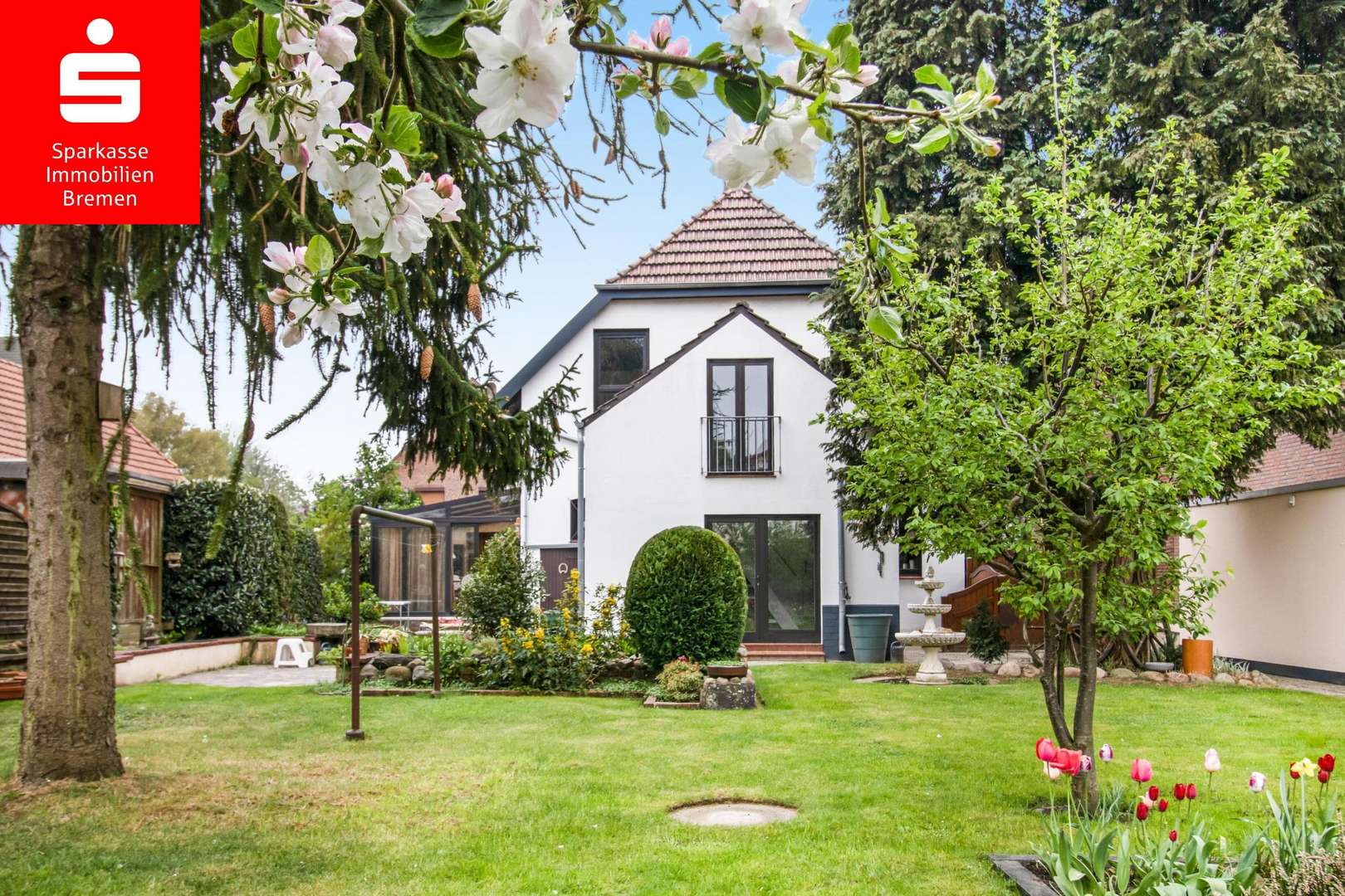 Rückansicht Rückansicht - Zweifamilienhaus in 28777 Bremen mit 201m² kaufen