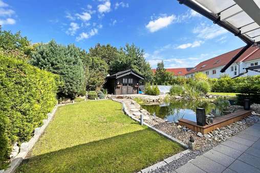 Gartenansicht - Doppelhaushälfte in 27721 Ritterhude mit 120m² kaufen