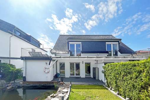Rückansicht - Doppelhaushälfte in 27721 Ritterhude mit 120m² kaufen