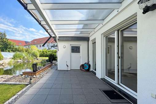 Terrasse - Doppelhaushälfte in 27721 Ritterhude mit 120m² kaufen