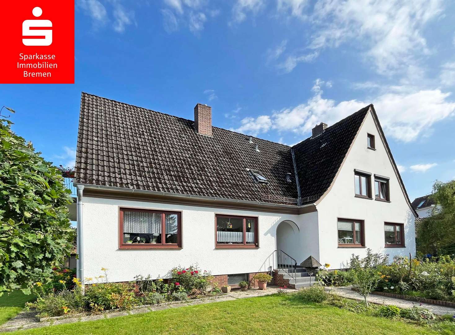Frontansicht - Zweifamilienhaus in 28717 Bremen mit 200m² kaufen