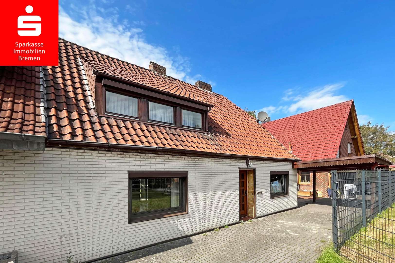 Frontansicht - Doppelhaushälfte in 28719 Bremen mit 115m² kaufen